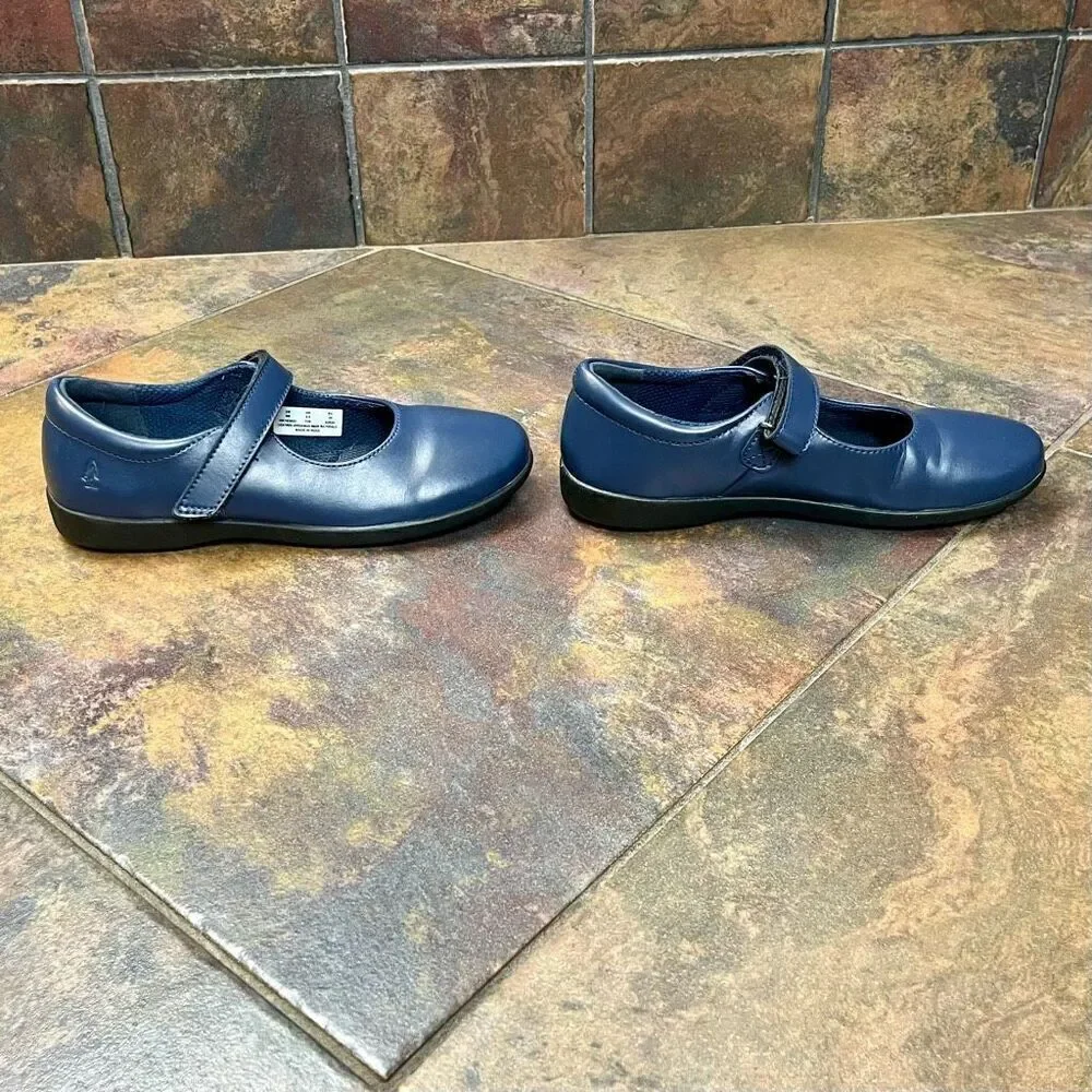 Hush Puppies Lexi Blue Mary Jane Slip-on Shoes 3 M